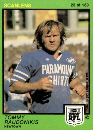 1980's Rugby League Cards