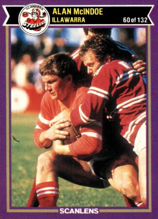 1987 Scanlens Common Card - Base 060 Alan McIndoe Illawarra Steelers