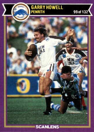 1987 Scanlens Common Card - Base 099 Garry Howell Penrith Panthers