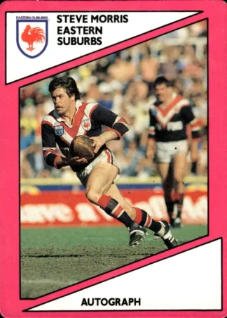 1988 Scanlens Common Card - Base 022 Steve Morris Eastern Suburbs Roosters