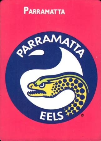 1988 Scanlens Common Card - Base 055 Logo Parramatta Eels