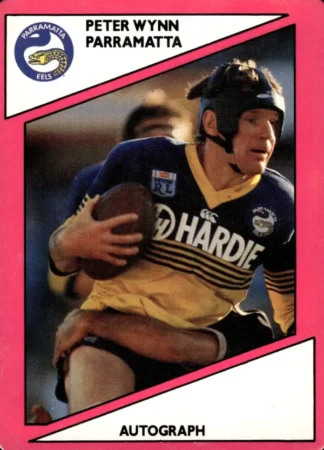 1988 Scanlens Common Card - Base 059 Peter Wynn Parramatta Eels