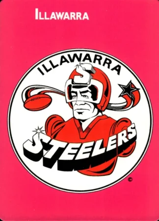1988 Scanlens Common Card - Base 089 Logo Illawarra Steelers