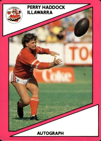 1988 Scanlens Common Card - Base 090 Perry Haddock Illawarra Steelers