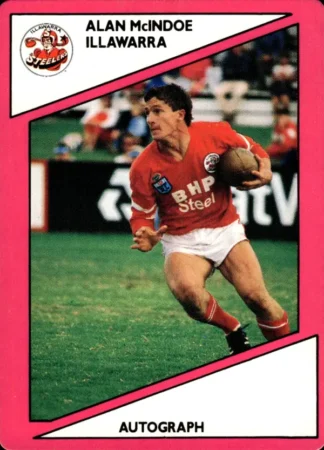 1988 Scanlens Common Card - Base 096 Alan McIndoe Illawarra Steelers