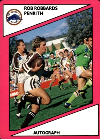 1988 Scanlens Common Card - Base 100 Rob Robbards Penrith Panthers