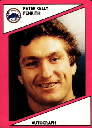 1988 Scanlens Common Card - Base 104 Peter Kelly Penrith Panthers