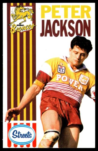 1990 Streets Brisbane Broncos - 08 Peter Jackson