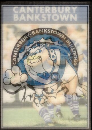 1992 Regina Colourgrams - C04 Mitch Newton Canterbury Bulldogs