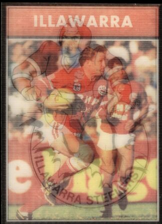 1992 Regina Colourgrams - C08 Alan McIndoe Illawarra Steelers