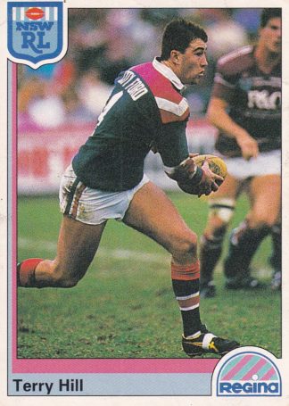 1992 Regina Common Card - Base 004 Terry Hill Western Suburbs Magpies