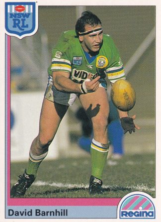1992 Regina Common Card - Base 013 David Barnhill St George Dragons