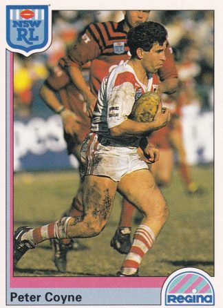 1992 Regina Common Card - Base 017 Peter Coyne St George Dragons
