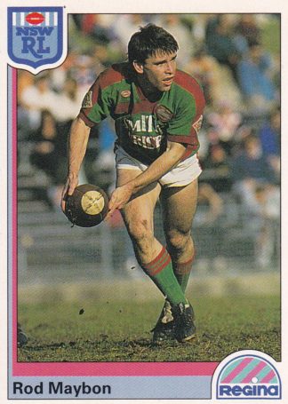 1992 Regina Common Card - Base 029 Rod Maybon South Sydney Rabbitohs