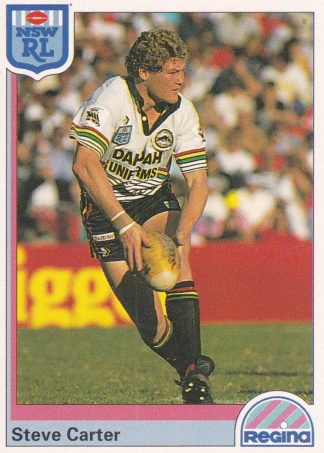 1992 Regina Common Card - Base 034 Steve Carter Penrith Panthers