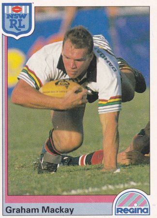 1992 Regina Common Card - Base 041 Graham Mackay Penrith Panthers