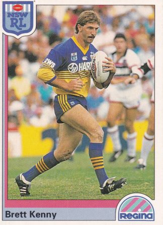 1992 Regina Common Card - Base 049 Brett Kenny Parramatta Eels
