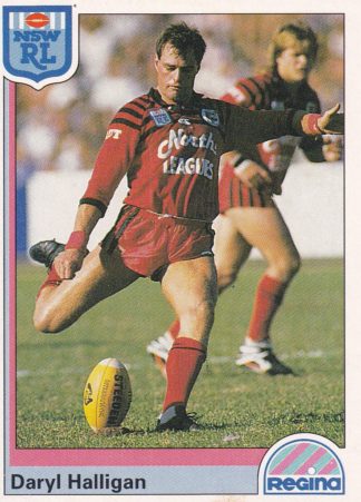 1992 Regina Common Card - Base 058 Daryl Halligan North Sydney Bears
