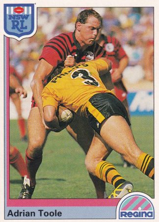 1992 Regina Common Card - Base 065 Adrian Toole North Sydney Bears
