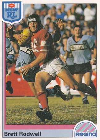 1992 Regina Common Card - Base 092 Brett Rodwell Illawarra Steelers