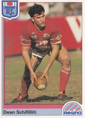 1992 Regina Common Card - Base 094 Dean Schifilliti Illawarra Steelers