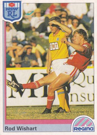 1992 Regina Common Card - Base 098 Rod Wishart Illawarra Steelers