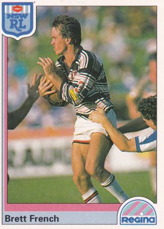 1992 Regina Common Card - Base 099 Brett French Gold Coast Seagulls