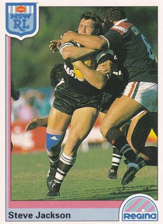 1992 Regina Common Card - Base 102 Steve Jackson Gold Coast Seagulls