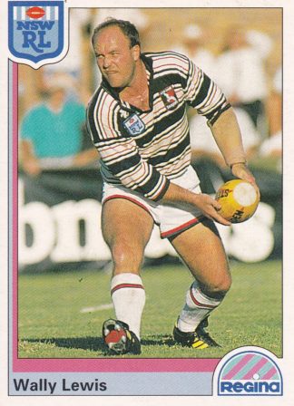 1992 Regina Common Card - Base 103 Wally Lewis Gold Coast Seagulls