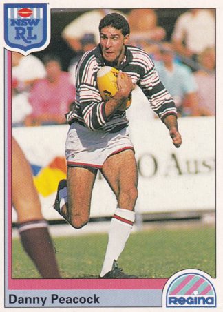 1992 Regina Common Card - Base 106 Danny Peacock Gold Coast Seagulls