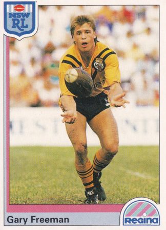 1992 Regina Common Card - Base 112 Gary Freeman Eastern Suburbs Roosters