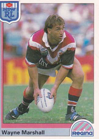 1992 Regina Common Card - Base 115 Wayne Marshall Eastern Suburbs Roosters