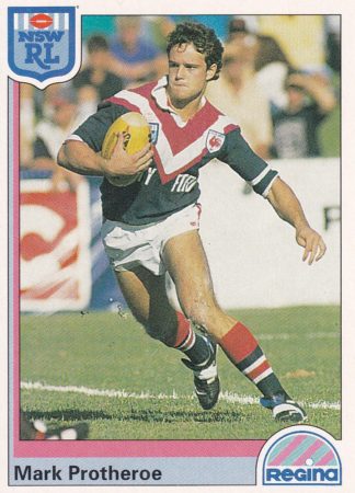 1992 Regina Common Card - Base 118 Mark Protheroe Eastern Suburbs Roosters