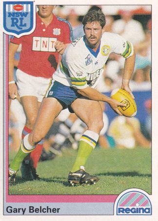 1992 Regina Common Card - Base 142 Gary Belcher Canberra Raiders