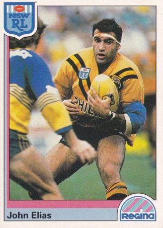 1992 Regina Common Card - Base 167 John Elias Balmain Tigers