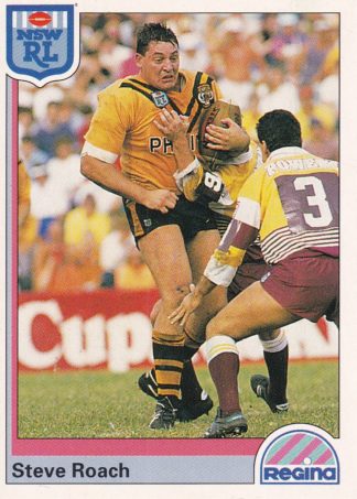 1992 Regina Common Card - Base 171 Steve Roach Balmain Tigers