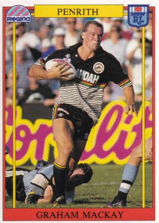 1993 Regina Common Card - Base 017 Graham Mackay Penrith Panthers