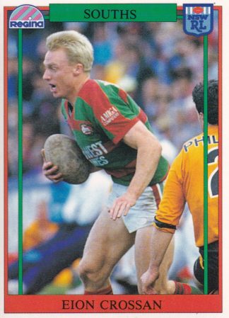1993 Regina Common Card - Base 046 Eion Crossan South Sydney Rabbitohs