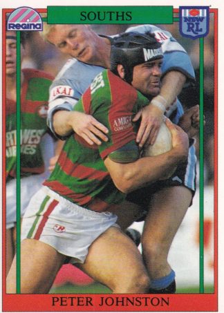1993 Regina Common Card - Base 048 Peter Johnston South Sydney Rabbitohs