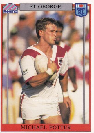1993 Regina Common Card - Base 069 Michael Potter St George Dragons