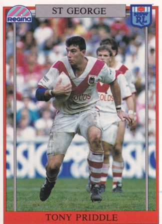1993 Regina Common Card - Base 070 Tony Priddle St George Dragons