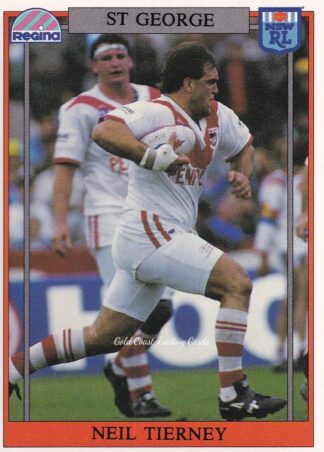 1993 Regina Common Card - Base 071 Neil Tierney St George Dragons