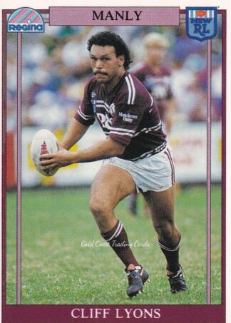 1993 Regina Common Card - Base 081 Cliff Lyons Manly Sea Eagles