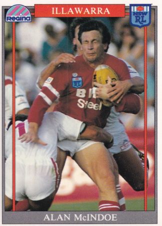 1993 Regina Common Card - Base 121 Alan McIndoe Illawarra Steelers