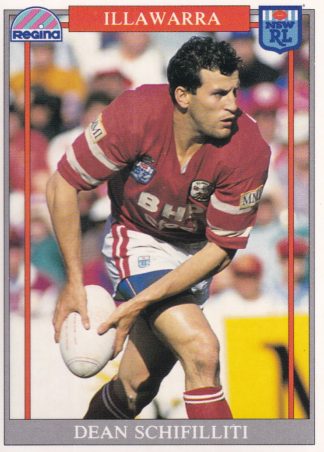 1993 Regina Common Card - Base 125 Dean Schifilliti Illawarra Steelers