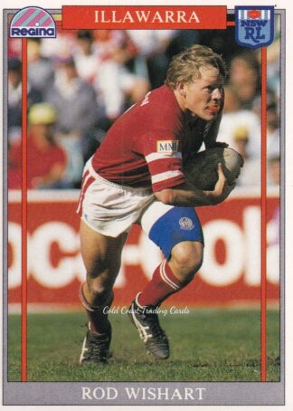 1993 Regina Common Card - Base 127 Rod Wishart Illawarra Steelers