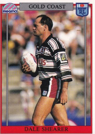 1993 Regina Common Card - Base 135 Dale Shearer Gold Coast Seagulls
