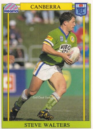 1993 Regina Common Card - Base 149 Steve Walters Canberra Raiders