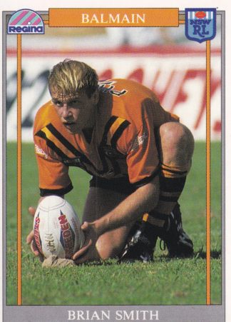 1993 Regina Common Card - Base 160 Brian Smith Balmain Tigers