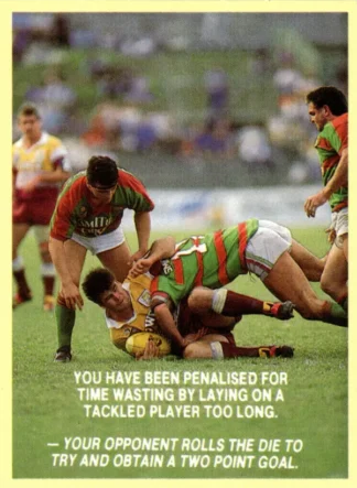 1990 MMI Insurance Rugby League Series - 10 Brett Plowman Brisbane Broncos
